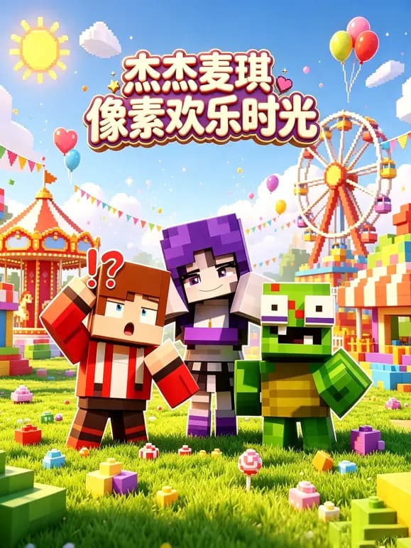 杰杰麦琪像素欢乐时光