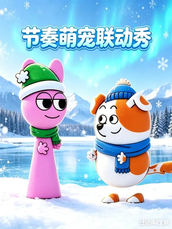 节奏萌宠联动秀