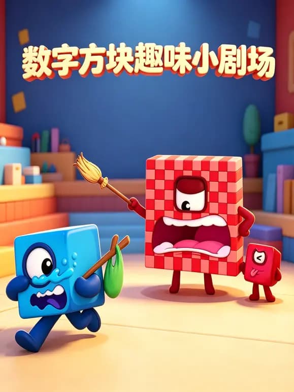 数字方块趣味小剧场