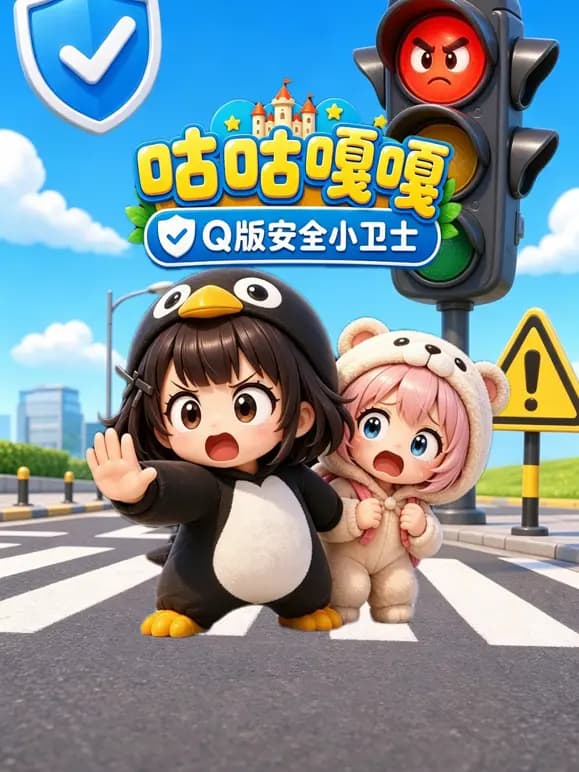 咕咕嘎嘎Q版安全小卫士