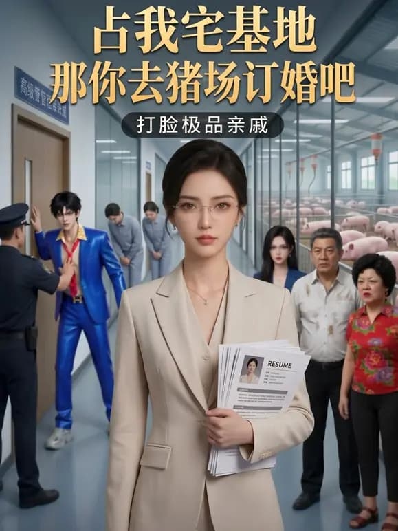 占我宅基地那你去猪场订婚吧